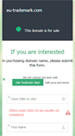 Mobile Screenshot of eu-trademark.com